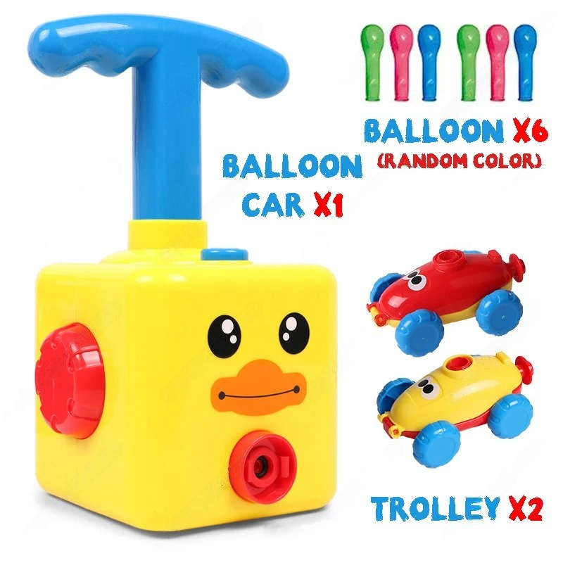 Balloon Car Toy Pump Set