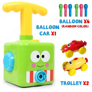 Balloon Car Toy Pump Set