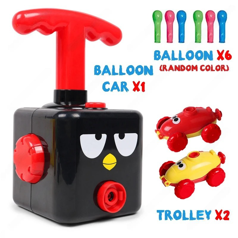 Balloon Car Toy Pump Set